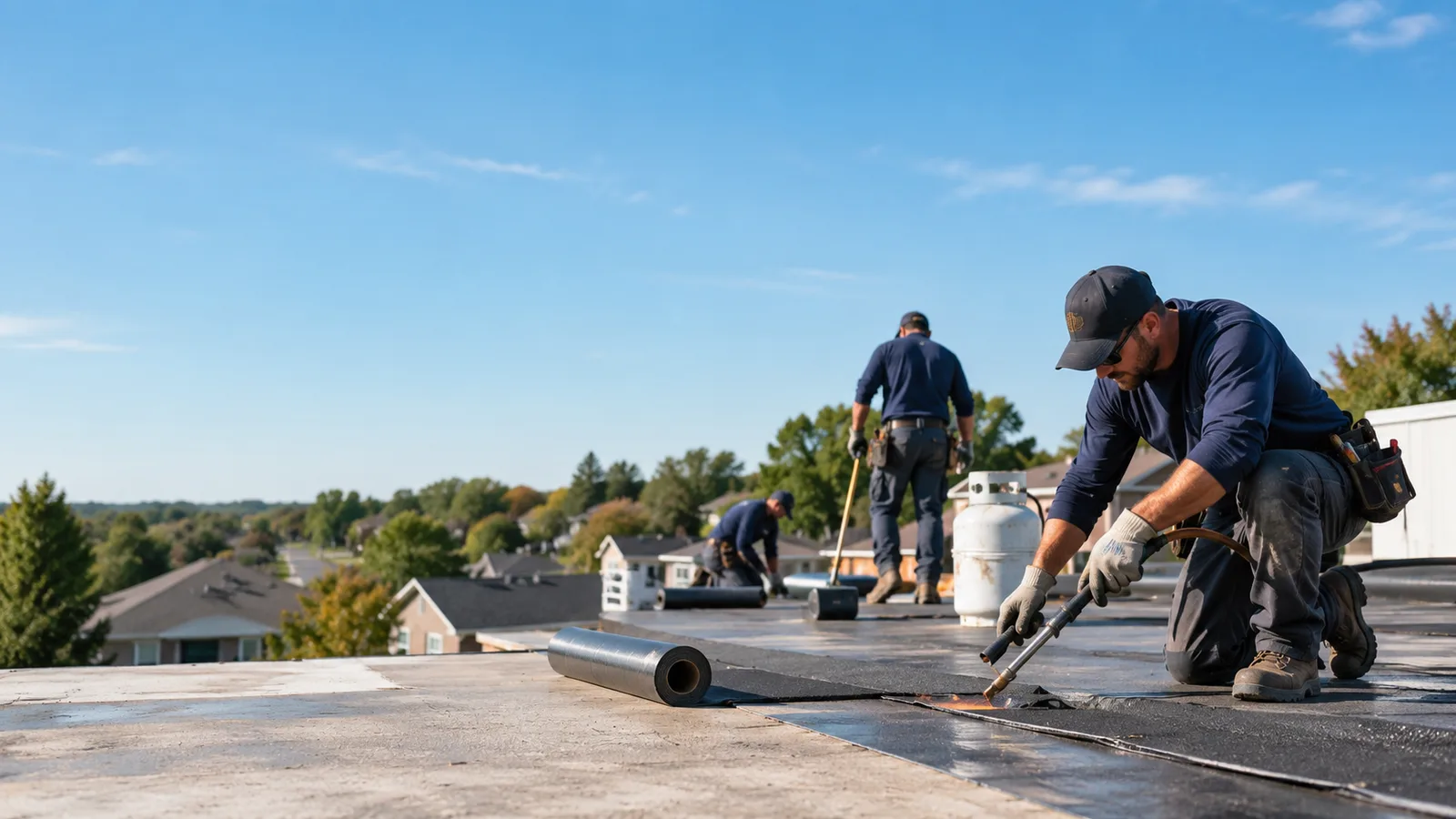 Flat Roof Leak Repair providers in Tad, WV
